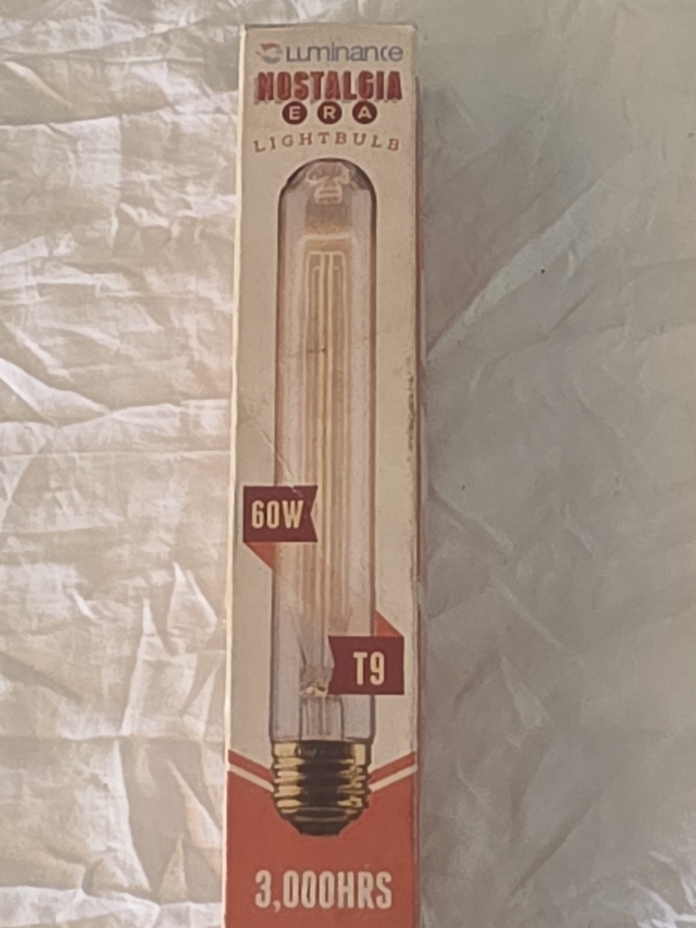 Nostalgia Era T9 60W Vintage-Style Light Bulb - Amber